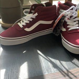Maroon Vans